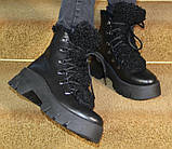 Черевики шкіряні жіночі зимові від виробника модель КЛ24-50, фото 2