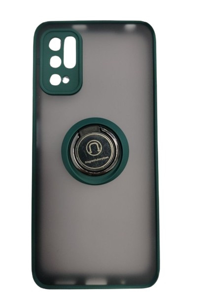 Накладка "Ring Case 3in1" Xiaomi Redmi Note 10 5G\Poco M3 Pro Dark Green, фото 1