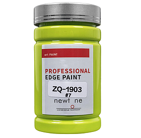 Фарба матова для оброблення краю урізу шкіри Newtone Edge Paint колір салатовий No7 200г