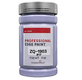 Фарба матова для оброблення краю урізу шкіри Newtone Edge Paint колір бузковий No17 200 г