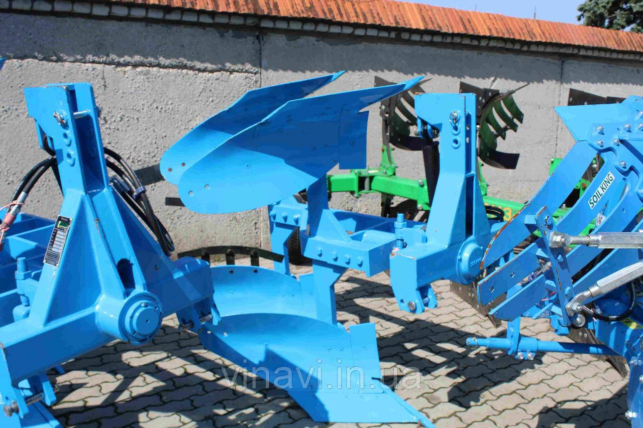 Плуг оборотний навісний SOIL KING 2+2 HRP, фото 1