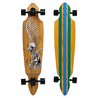 Лонгборд Слалом із бамбука Slalom BAMBOO ABEC 11 SK-920