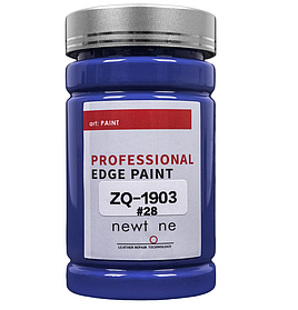 Фарба матова для оброблення краю урізу шкіри Newtone Edge Paint колір синій No28 200 г