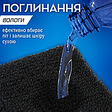 Напульсник спортивний на руку на зап'ястя 1 шт для тренувань махровий біговий чорний (BC-2963), фото 4