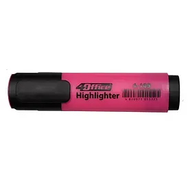 Маркер текстовий «4OFFICE» / 4-109 / 1-5 мм, РОЖЕВИЙ