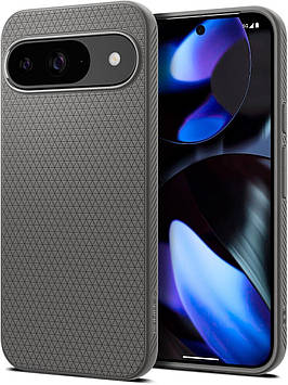 Чохол Spigen для Pixel 9 / Pixel 9 Pro - Liquid Air, Marble Gray (ACS07684)