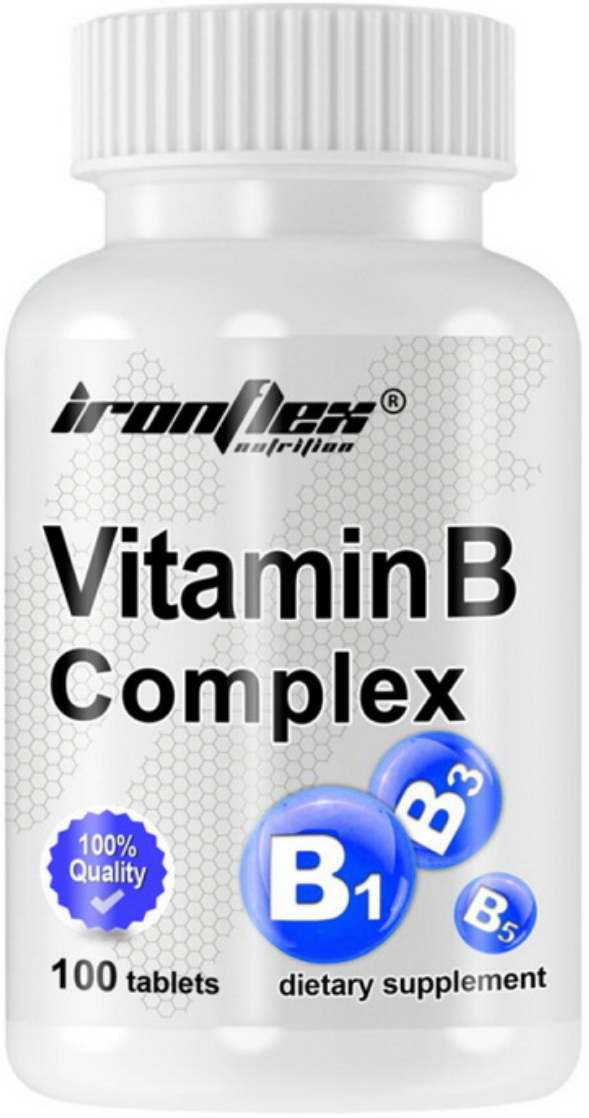 Вітаміни групи Б IronFlex Vitamin B Complex 100 tabs