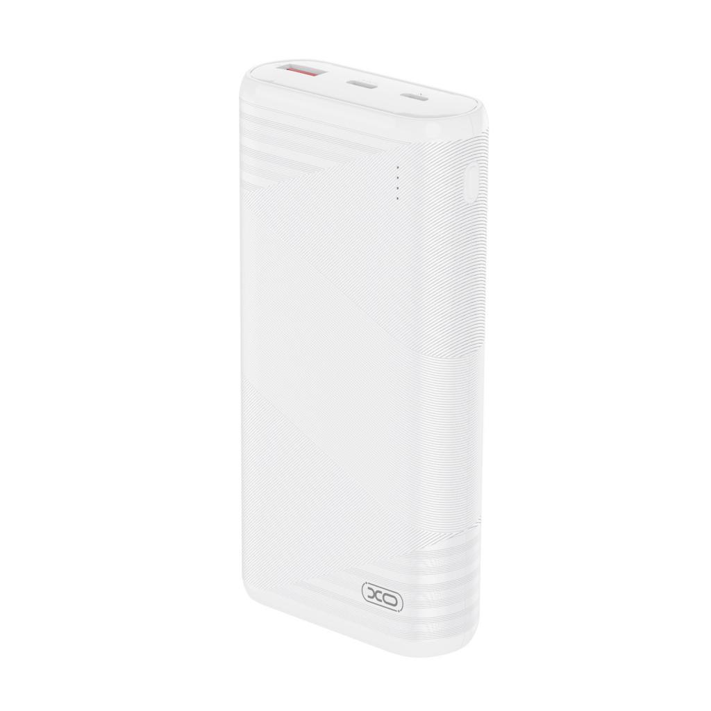 Павербанк повербанк Power Bank 20000mAh із швидкою зарядкою 20W XO PR150 |1USB/1Type-C| Білий
