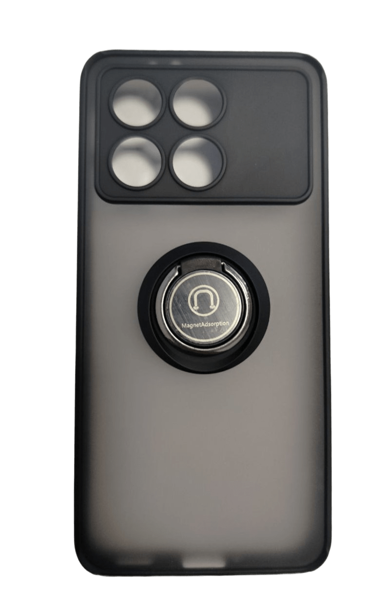 Накладка "Ring Case 3in1" Xiaomi Redmi K70\K70 Pro\Poco F6 Pro Black, фото 1