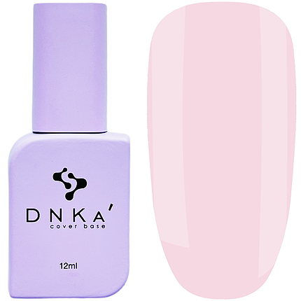 Гель-лак DNKa Gel Polish Color №0006, 12 мл пудрово-рожевий, фото 1