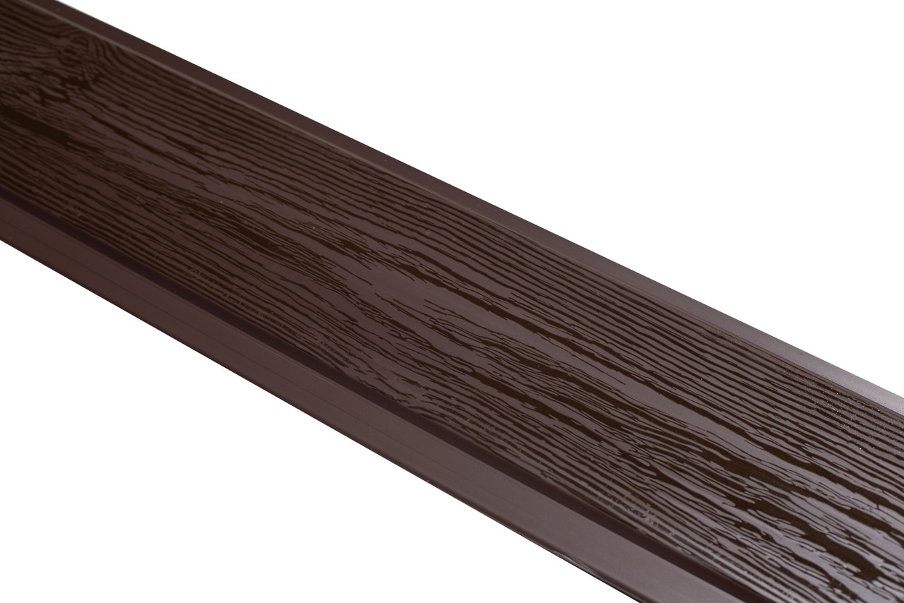 Вагонка ПВХ пластиковая для стен и потолка ПВХ 100х3 Люкс DARK WOOD, шт ...
