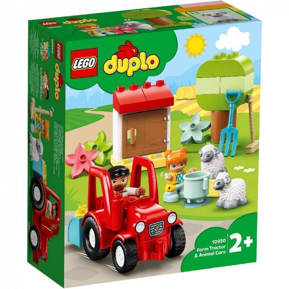 LEGO Duplo Фермерський трактор та тварини (10950), фото 1