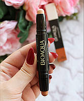 Стик коректор двосторонній для обличчя Bioaqua Face Stick Grooming Cream 01 натуральний