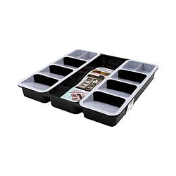 Лоток для столових приборів Bursev Plastic органайзер (116996)