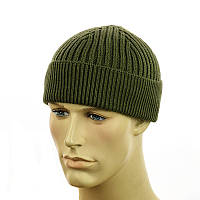 Шапка-докер на флисе світлий хакі