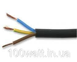 Провід ПВС 3х1.0 KABLEX UKRAINE чорний