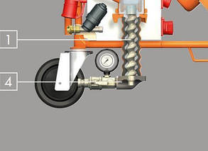 Перехідник AG/AG ніпель нижнього фланця 1 1/4", фото 2