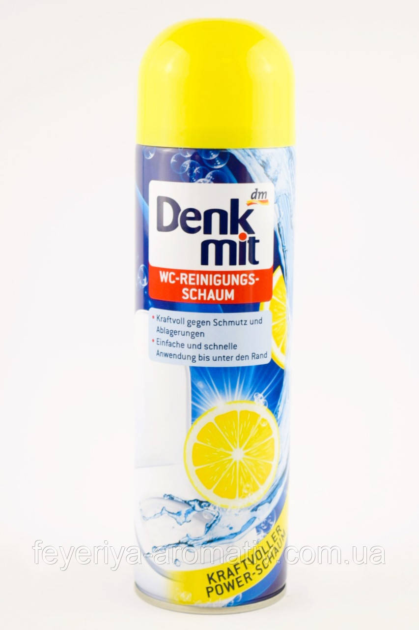 Піна для чищення унітазу з лимоном Denkmit WC 500 мл Німеччина