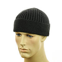 Шапка-докер на флісі графітовий