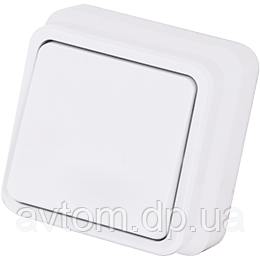 Выключатель Gunsan Misya наружный белый (ID#2331584307), цена: 65.10 ...