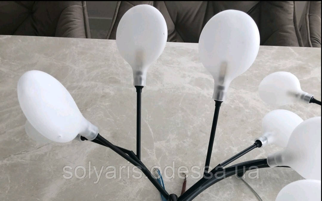 Плафон пелюстки 887 білий матовий, фото 1