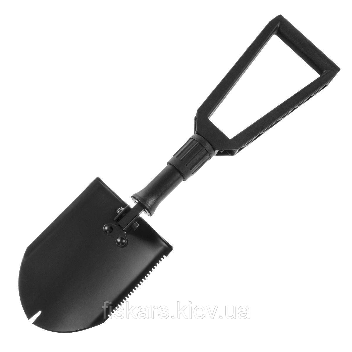 Лопата саперна складана з чохлом Mil-Tec US Gen. II Black (15522100)