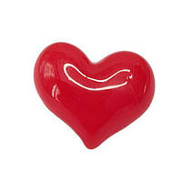 Брошь "Сердечко" лимонна позолота (330678(1))