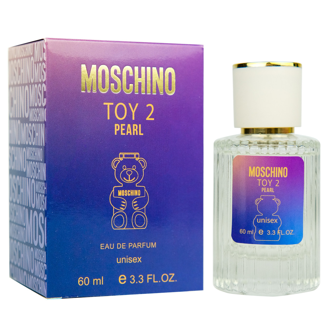 Парфум унісекс Moschino Toy 2 Pearl 60 мл (УПАКОВКА 18 ШТУК)