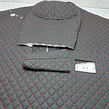 Шумоізоляція кабіни ЮМЗ-6 АКЛ на крилі (після 1992 року) чорний ромб червона нитка, фото 10