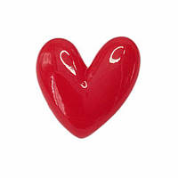 Брошь "Сердечко" лимонна позолота (330678(2))