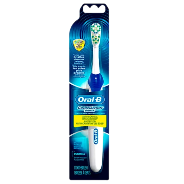 Електрична зубна щітка Oral-B B1010F Cross Action Deep Clean Blue Для дорослих (1 нас.)
