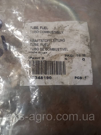 87348190 4943247 Трубка подачі пального до рейки CNH T8050, T8040, T8020, TG285 MX310,335, 2388, фото 1