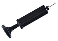 Ручний насос із голкою для накачування Чорний