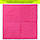 Підлога-пазл плюшевий РОЖЕВИЙ 60*60*1cm (D) SW-00002093, фото 7