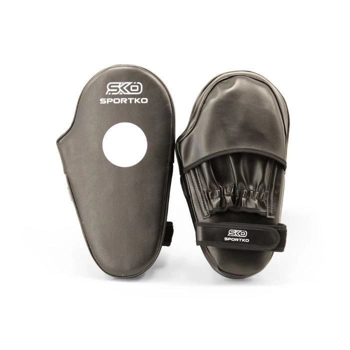 Лапи для кікбоксингу Sportko, великі, шкіряні арт. ПК-4 ( ціна за 1 шт. ), фото 1