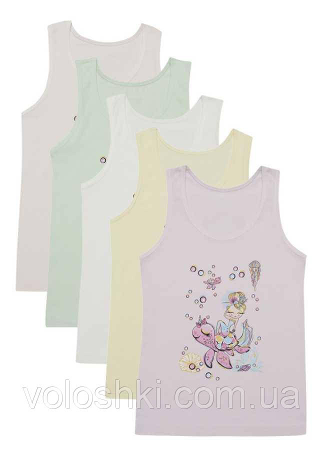 Майка для дівчинки широка бретель DONELLA, фото 1