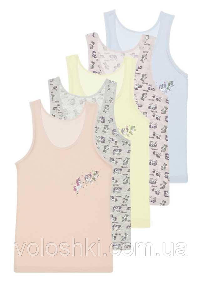 Майка для дівчинки широка бретель DONELLA, фото 1