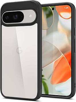 Чохол Spigen для Pixel 9 / Pixel 9 Pro - Ultra Hybrid, Matte Black (ACS07690)