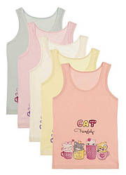 Майка для дівчинки широка бретель DONELLA