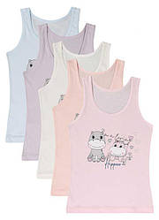 Майка для дівчинки широка бретель DONELLA