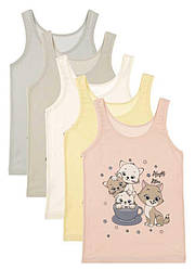 Майка для дівчинки широка бретель DONELLA