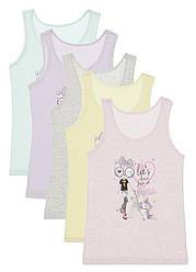 Майка для дівчинки широка бретель DONELLA