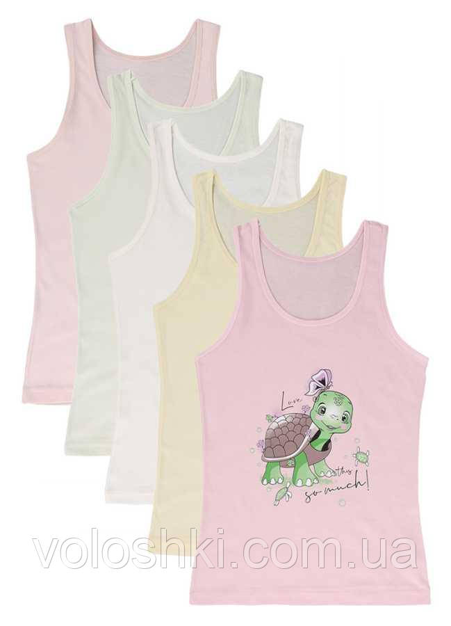 Майка для дівчинки широка бретель DONELLA, фото 1