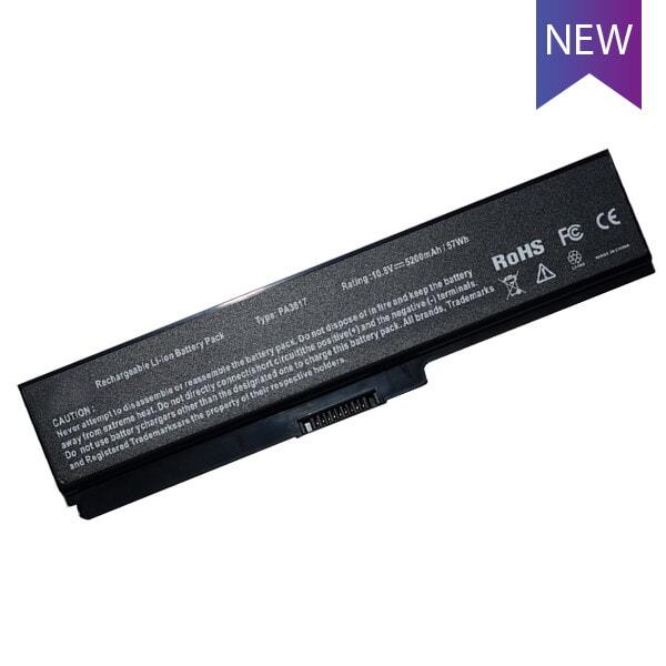 Батарея Toshiba Satellite A660 C600 L515 L600 U400, 5200 mAh, PA3817U ...