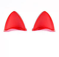 Ушки для шлема на шлем Красные