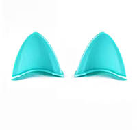 Ушки для шлема на шлем Голубые