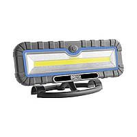 Переноска лампа інспекційна Brevia 11510 10W COB/ 1000 lm, АКБ-4000mAh, 260x115 мм магніт