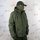 Нова чоловіча водонепроникна куртка для полювання 5.12 HUNTING SERIES олива, фото 2