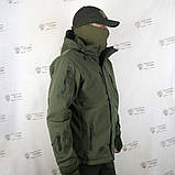 Нова чоловіча водонепроникна куртка для полювання 5.12 HUNTING SERIES олива, фото 6