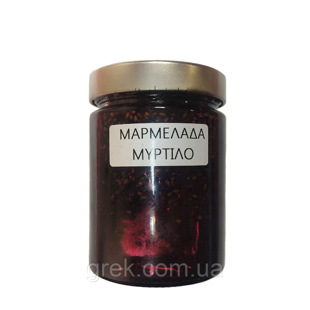 Джем із чорниці ΑΥΘΕΝΤΙΚΟ 400 г, фото 1